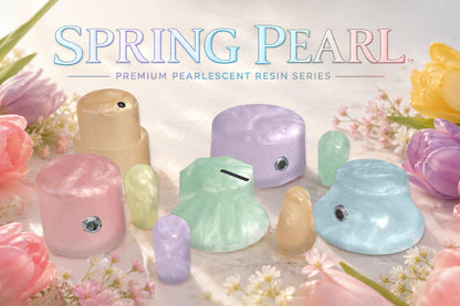 Xentric Guitars® - SPRING PEARL™ Series Resin Knobs and Switch Caps