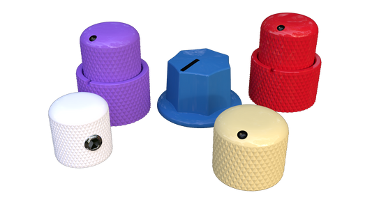 Xentric Guitars - SUPER SOLID Series Resin Specialty Guitar Knobs