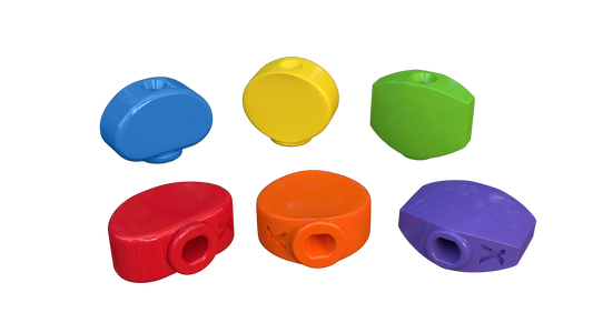 Xentric Guitars - SUPER SOLID Series Resin Guitar Tuner Knobs