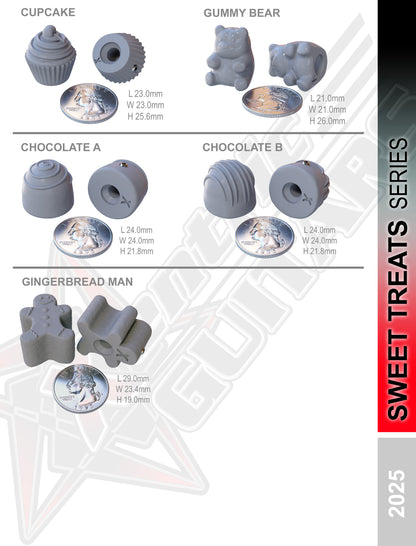 Xentric Guitars - SWEET TREATS Series Resin Guitar Knobs