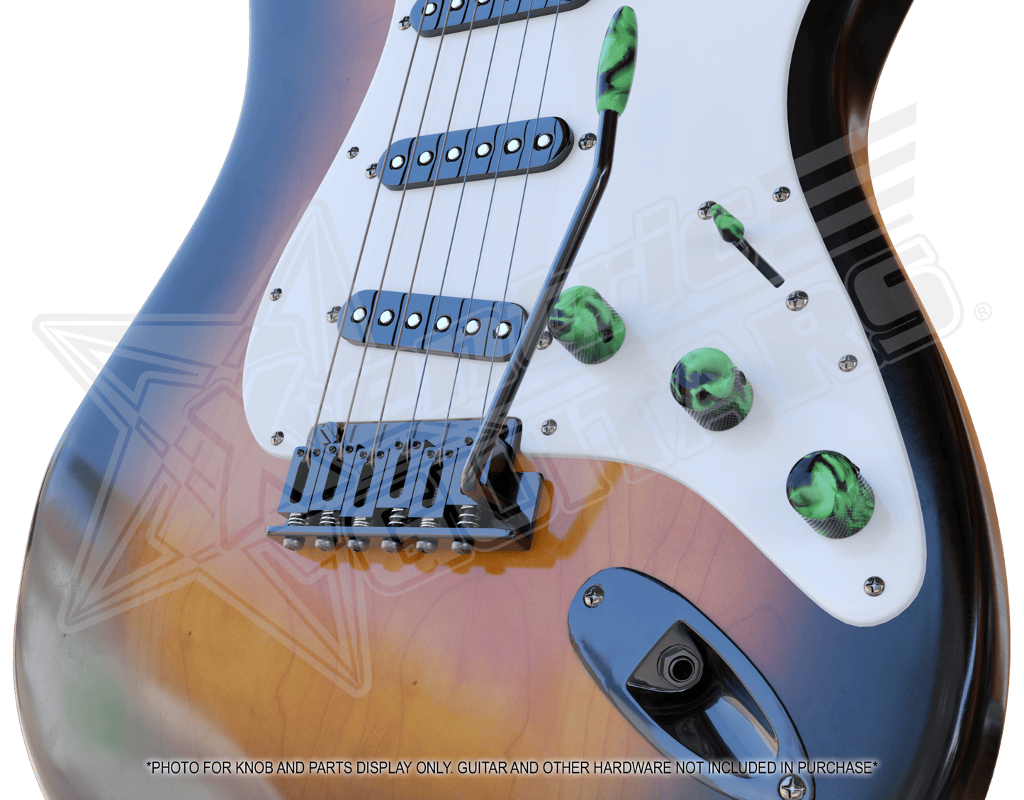 Xentric Guitars® - AURORA™ Series Resin Knobs and Switch Caps