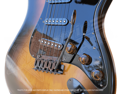 Xentric Guitars® - CRYSTAL CLEAR™ Series Resin Knobs and Switch Caps