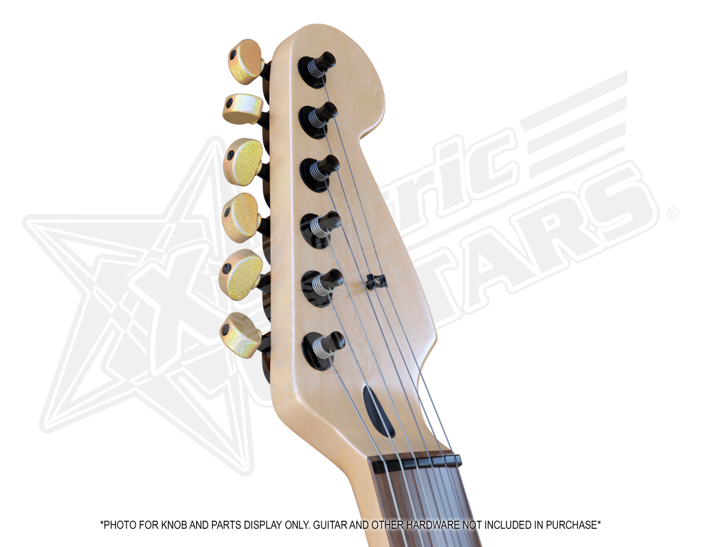 Xentric Guitars - HOLOGRAPH"X" Series Resin Guitar Tuner Knobs