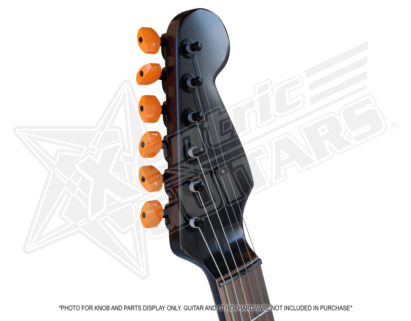 Xentric Guitars - SUPER SOLID Series Resin Guitar Tuner Knobs