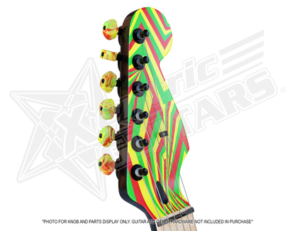 Xentric Guitars - TRITONE Series Resin Guitar Tuner Knobs