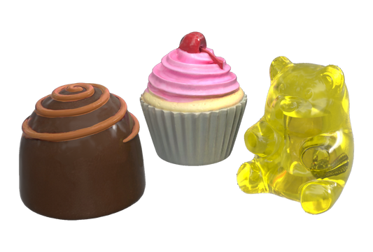 Xentric Guitars - SWEET TREATS Series Resin Guitar Knobs