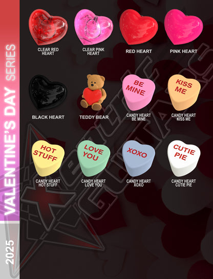 Xentric Guitars - VALENTINE'S DAY Series Resin Guitar Knobs