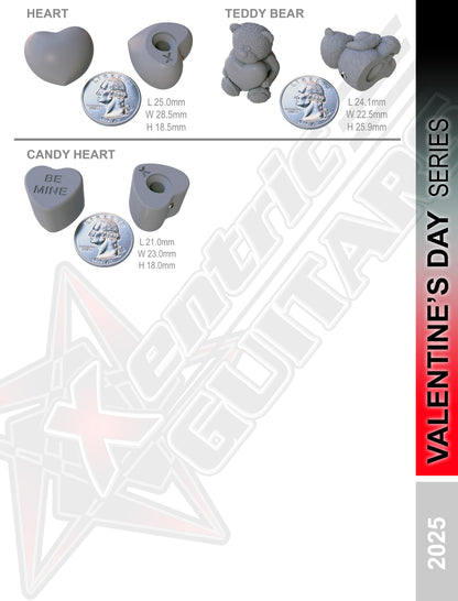 Xentric Guitars - VALENTINE'S DAY Series Resin Guitar Knobs