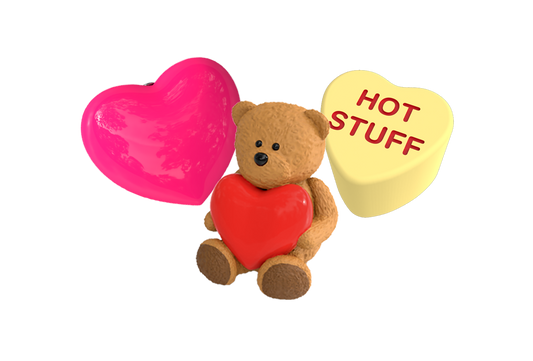 Xentric Guitars - VALENTINE'S DAY Series Resin Guitar Knobs